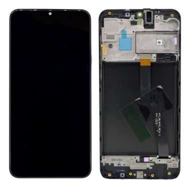 Дисплейный модуль с тачскрином для Samsung Galaxy A10 (A105F) (черный) (AA) — 1