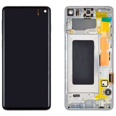 Дисплейный модуль с тачскрином для Samsung Galaxy S10 (G973F) (зеленый) — 1