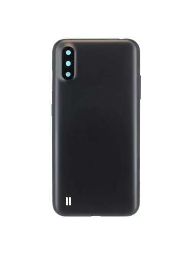 Задняя крышка для Samsung Galaxy A01 (A015F) (черная) &mdash; 1