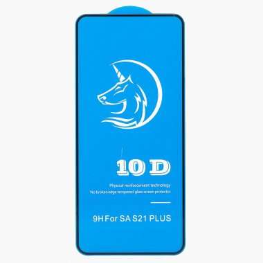 Защитное стекло для Samsung Galaxy S21 Plus (G996B) (полное покрытие) (черное) &mdash; 1