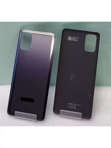 Задняя крышка для Samsung Galaxy M31s (M317F) (черная) &mdash; 3