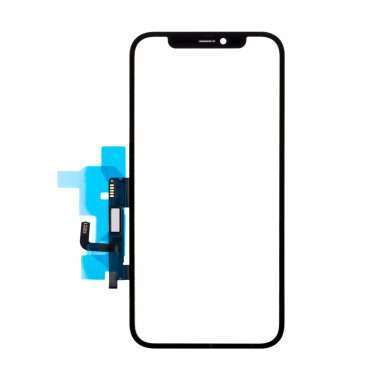 Стекло в сборе с пленкой OCA для Apple iPhone 12 (черное) — 1