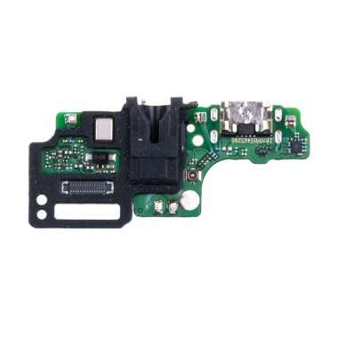 Шлейф для Tecno Pouvoir 4 плата на разъем зарядки/разъем гарнитуры/микрофон Премиум