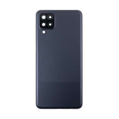 Задняя крышка для Samsung Galaxy A12 Nacho (A127F) (черная) Премиум &mdash; 2