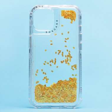 Чехол-накладка - SC333 для Apple iPhone 14 (желтая) — 1