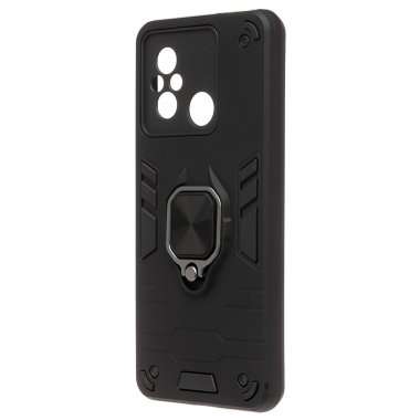 Чехол-накладка - SGP001 противоударный для Xiaomi Poco C55 (черная) — 4