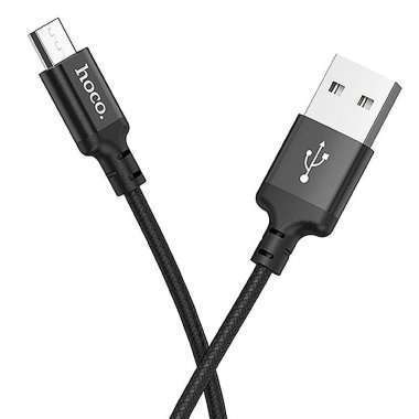 Кабель Hoco X14 (USB - micro USB) 200см (черный) — 4