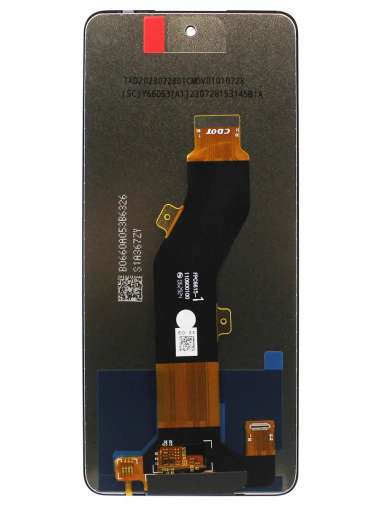 Дисплей с тачскрином для Itel RS4 (черный) (AA) — 2
