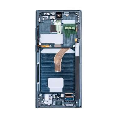 Дисплейный модуль с тачскрином для Samsung Galaxy S22 Ultra (S9080) (зеленый) — 1