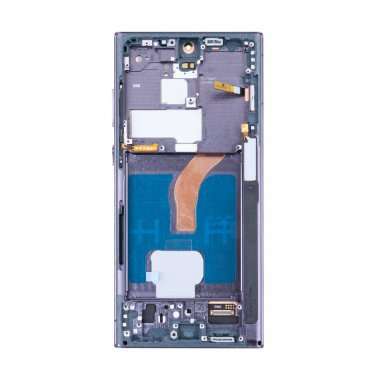 Дисплейный модуль с тачскрином для Samsung Galaxy S22 Ultra (S9080) (черный) (OLED) — 1