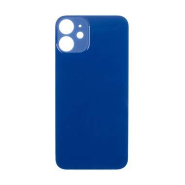 Задняя крышка для Apple iPhone 12 mini (синяя) Премиум &mdash; 2