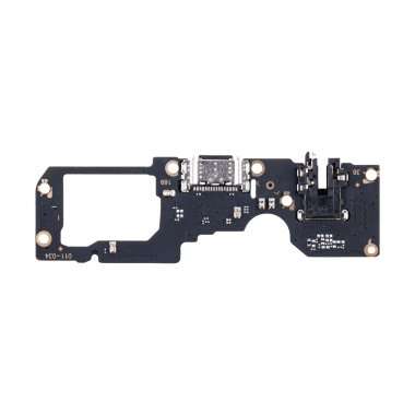 Шлейф для OPPO A78 4G плата на разъем зарядки/разъем гарнитуры/микрофон &mdash; 1