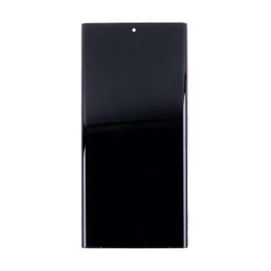 Дисплейный модуль с тачскрином для Samsung Galaxy S22 Ultra (S9080) (бордовый) (OLED) — 2