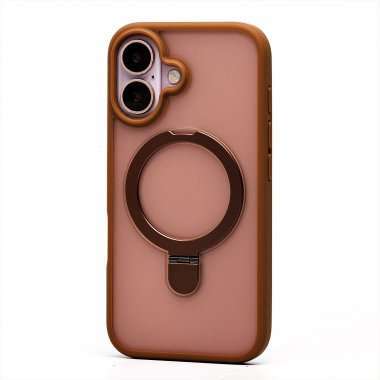 Чехол-накладка SafeMag для Apple iPhone 16 (золотистая) — 4