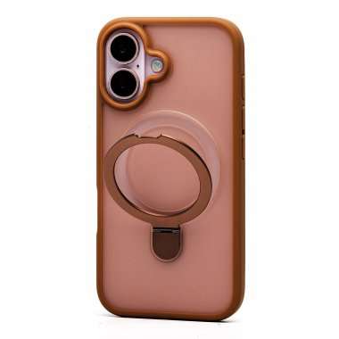 Чехол-накладка SafeMag для Apple iPhone 16 (золотистая) — 3