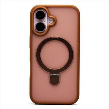 Чехол-накладка SafeMag для Apple iPhone 16 (золотистая) — 1
