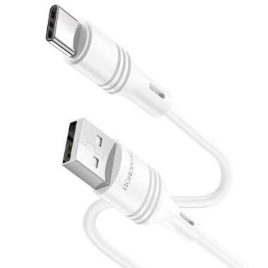 Кабель Borofone BX43 CoolJoy (USB - Type C) 100см (белый) — 1