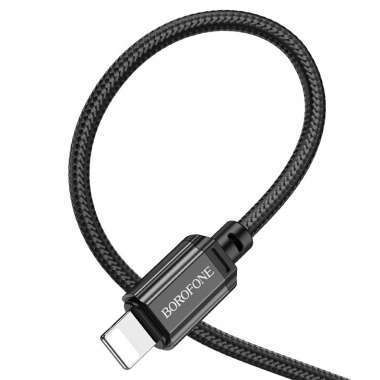 Кабель Borofone BX87 (USB - lightning) 100см (черный) — 4