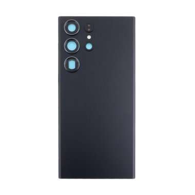 Задняя крышка для Samsung Galaxy S23 Ultra (S918B) (черная) — 2