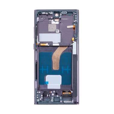 Дисплейный модуль с тачскрином для Samsung Galaxy S22 Ultra (S9080) (черный) (TFT) — 1