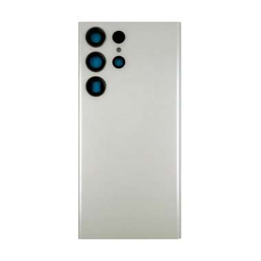Задняя крышка для Samsung Galaxy S23 Ultra (S918B) (бежевая) - Премиум — 2