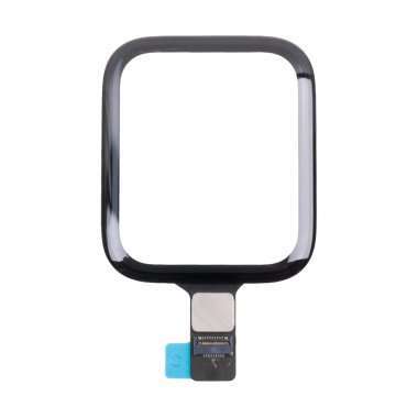 Стекло для Apple Watch SE 2022 40 mm с тачскрином и OCA пленкой (черное) — 2