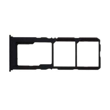 Контейнер SIM для Vivo Y91C (черный) &mdash; 1